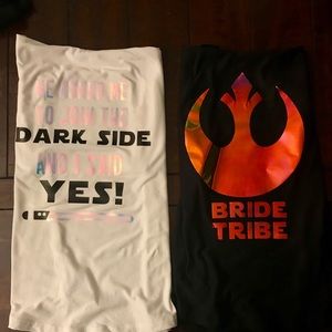 Star Wars Bridal party shirts